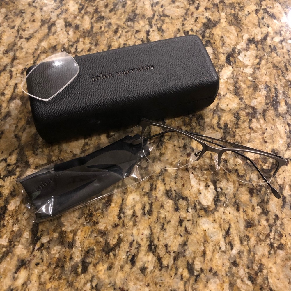John Varvatos titanium unisex frames
